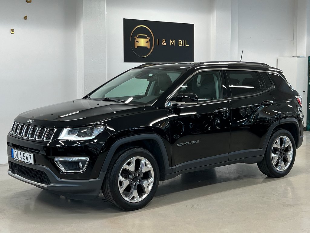 Jeep Compass 1.4 140hk LIMITED/ Nyserv/ B-kamera/ Keylees/