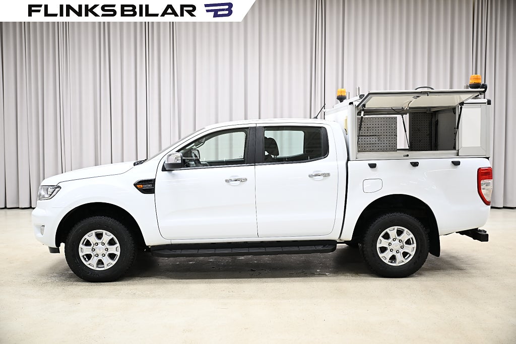 Ford ranger 170HK Automat|Dubbelhytt|Kåpa|Inredd|Släde|NyKamrem