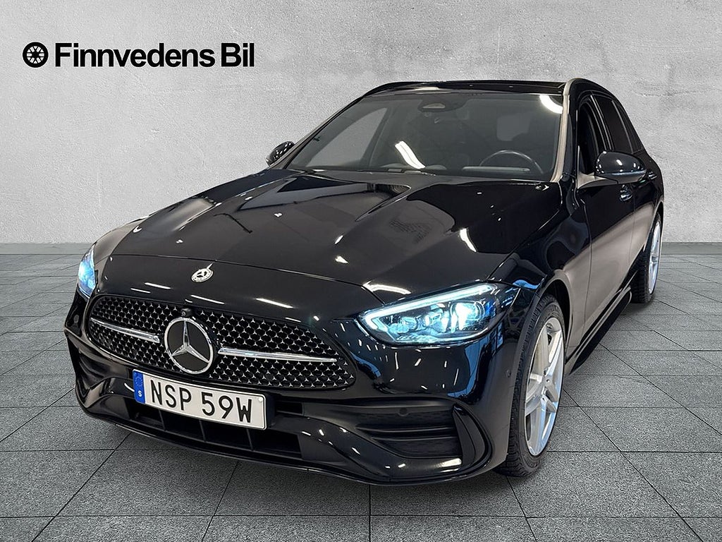 Mercedes-Benz C 300 T de (S+V hjul 360 kamera, dragkr...