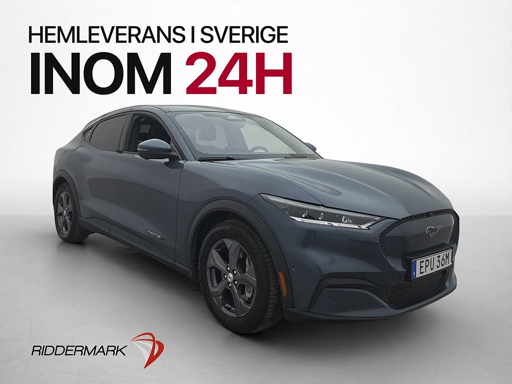 Ford Mustang Mach-E Long Range Pano B&O 360° Skinn Elstolar
