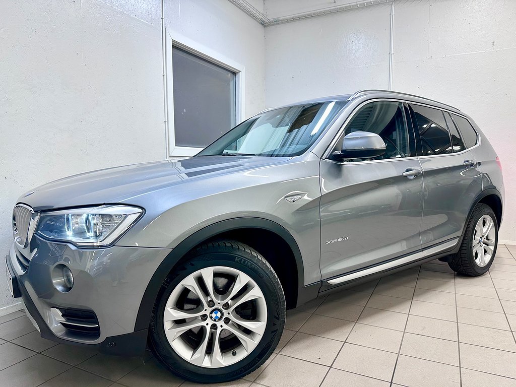 BMW X3 xDrive20d 190HK Steptronic xLine Euro 6/Drag