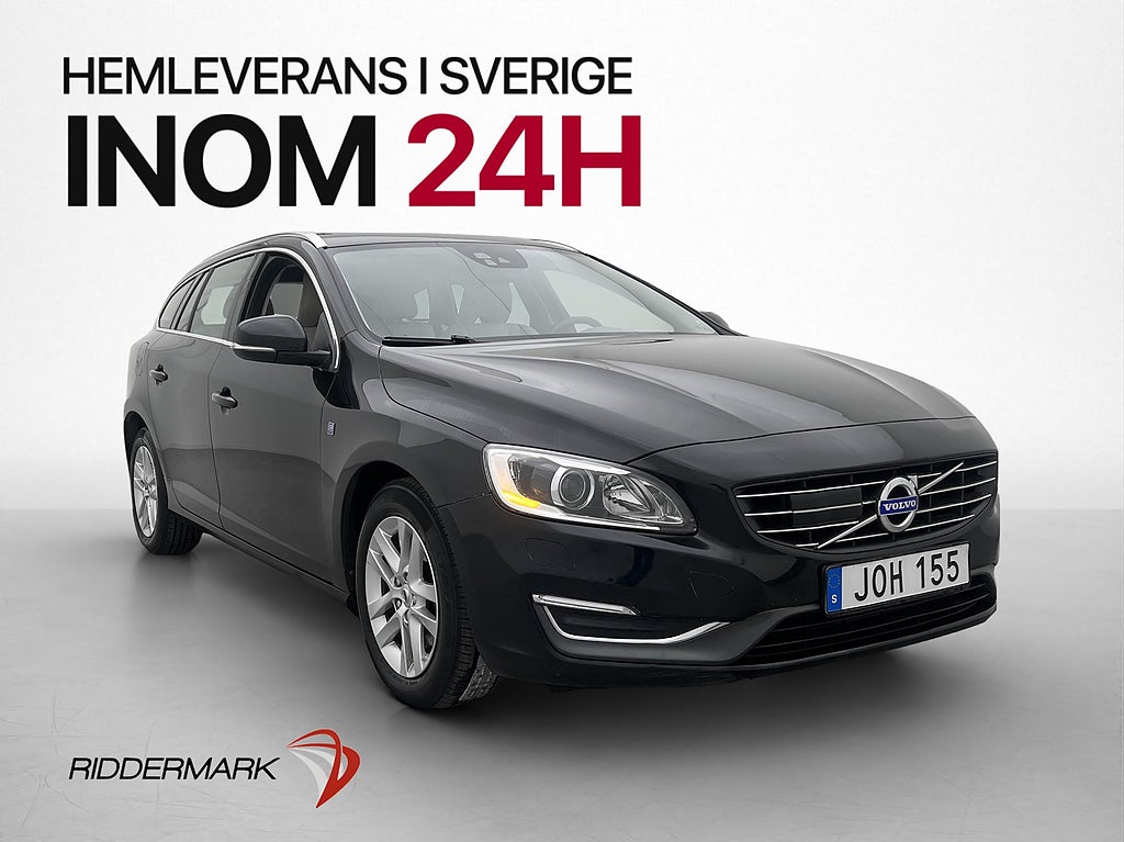 Volvo V60 D4 Ocean Race Värmare Skinn Elstol P-Sensorer BLIS