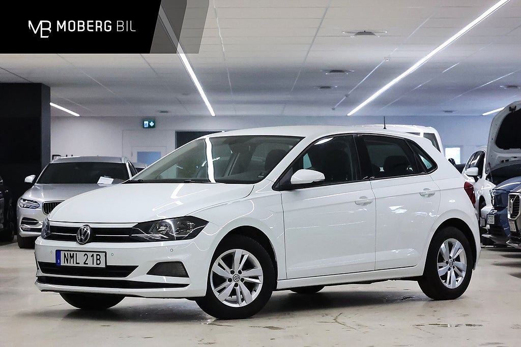 Volkswagen Polo 1.0 TSI 95hk Base PDC 360:- Årsskatt MOMS