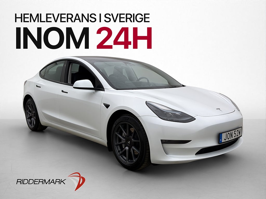 Tesla Model 3 Long Range AWD Svensksåld Autopilot MOMS Drag