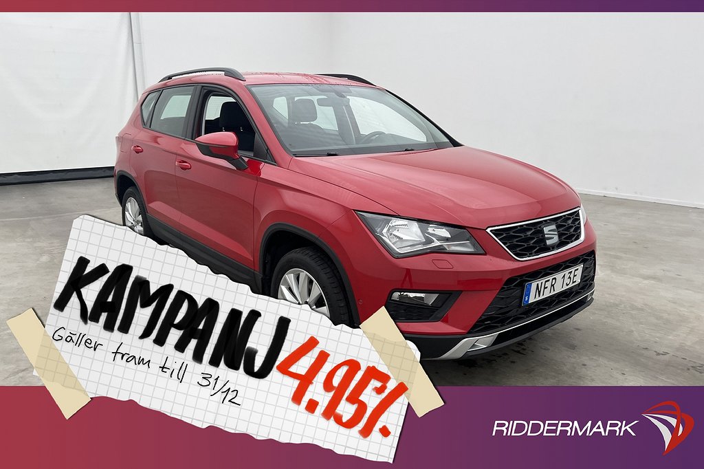 Seat Ateca TDI 115hk Style Sensorer Adaptiv-F 4,95% Ränta