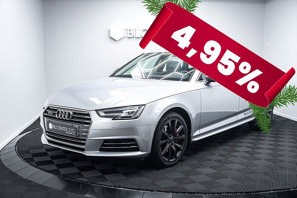 Audi A4 Avant 2.0 TDI|Quattro|S Tronic|Proline|190hk|