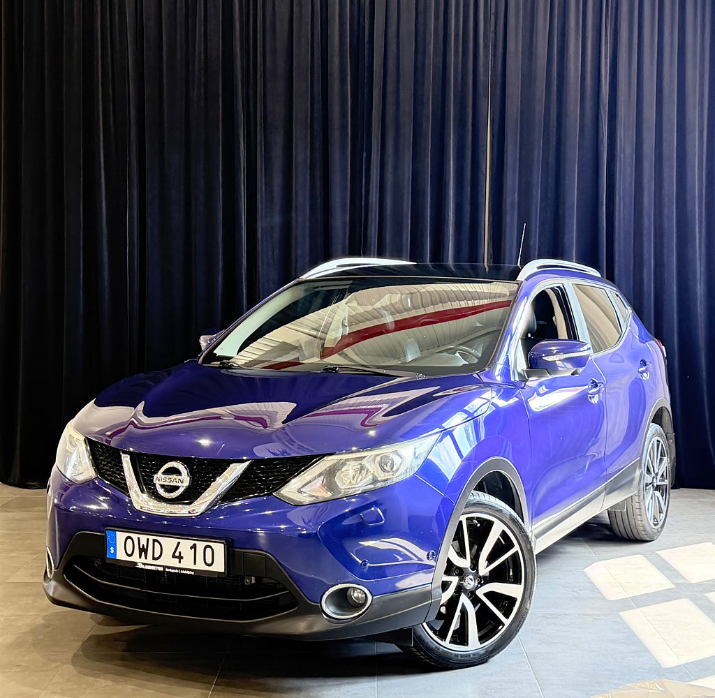 Nissan Qashqai 1.2 DIG-T NAVI BLIS PANO 360° KEYLESS AUTO-PARK UNIK*