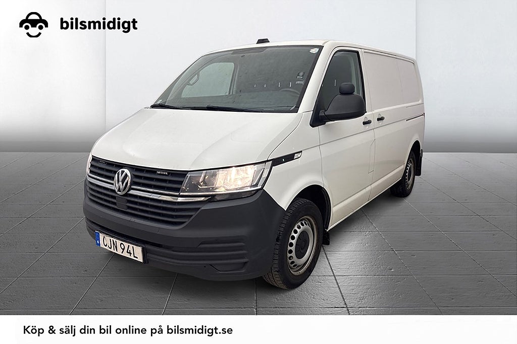Volkswagen Transporter T30 2.0 TDI Aut Drag Komfort 3-sits Värmare MOMS 150hk