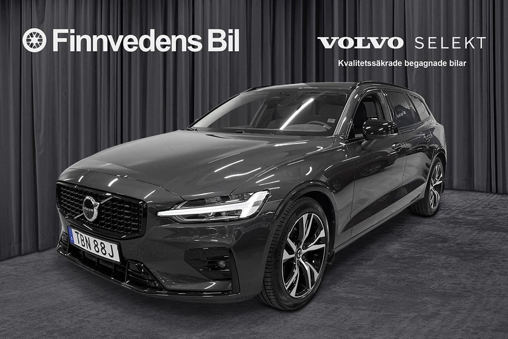 Volvo V60 B4 Bensin Plus Dark *Drag/Klimatpkt/360 kamera*