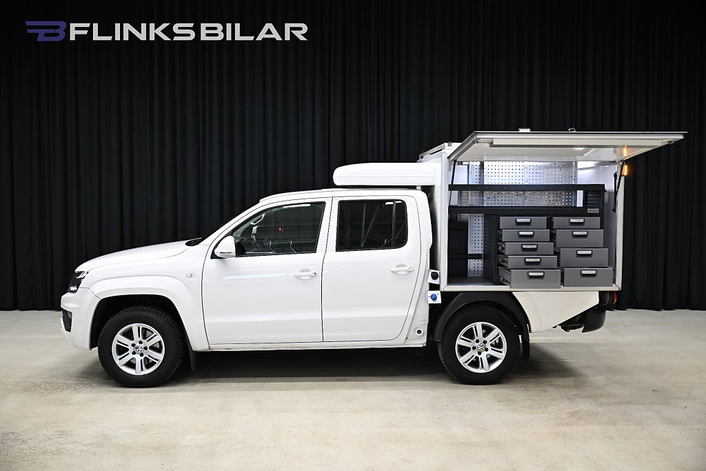 Volkswagen Amarok V6 204HK Automat|Servicebil|Inredd|EnÄgare||Moms|SeUtr!