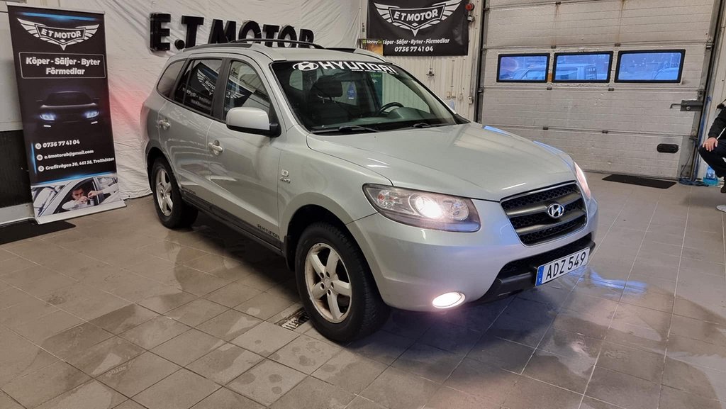 Hyundai Santa Fe 2.7 V6 4WD Euro 4 Nybes Aut Dragkrok