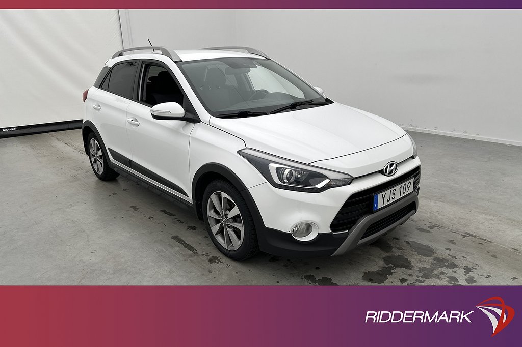 Hyundai i20 Active 1.4 101hk Premium Rattvärme Farthållare