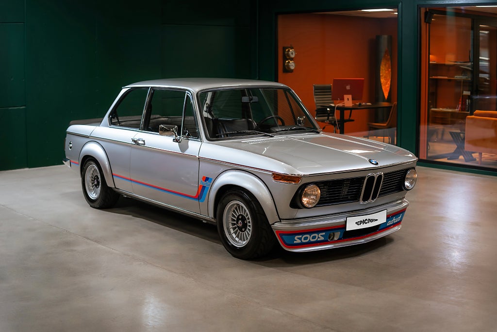 BMW 2002 turbo / Svensksåld / Polaris Silver / 5-växlad