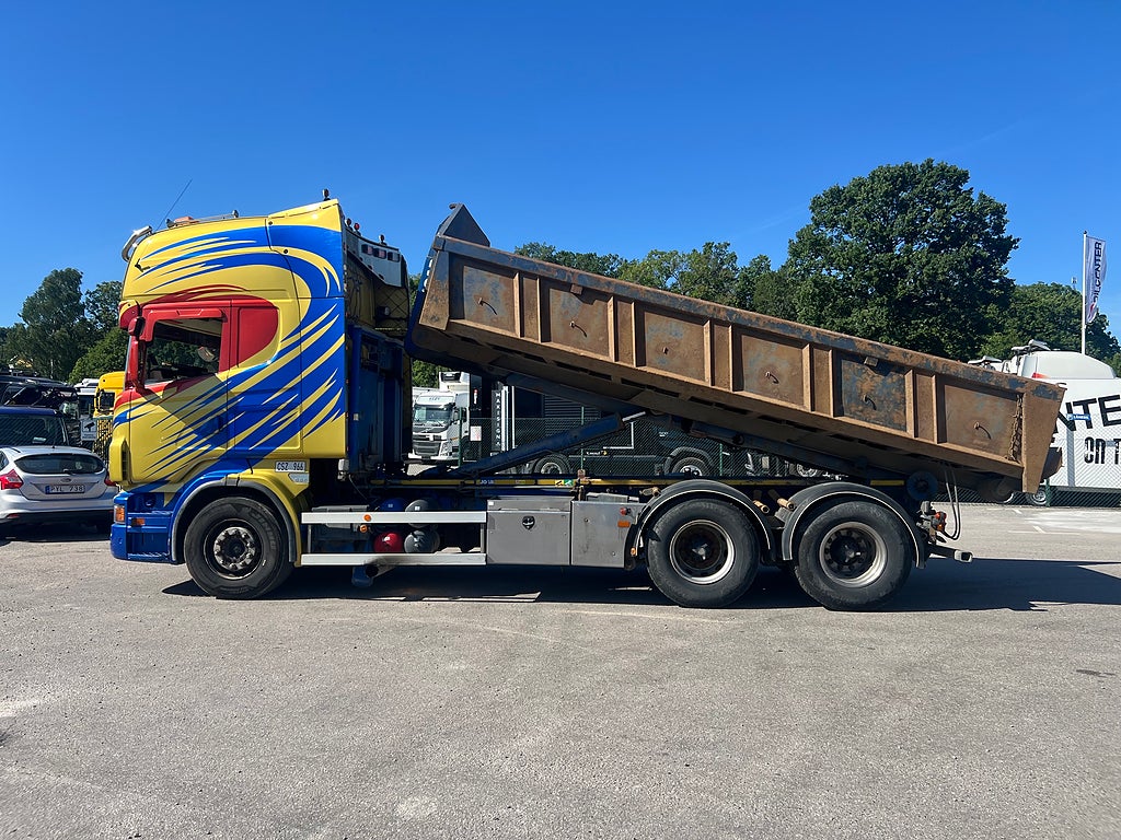 Scania R560 V8 6x4 Lastväxlare, Tandem