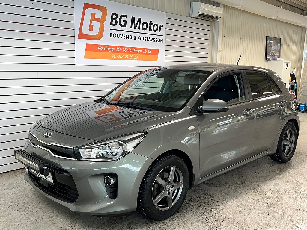 Kia Rio 1.2 CVVT GLS Motorvärmare/LED Ramp/Låg mil