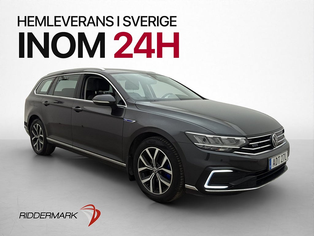 Volkswagen Passat GTE 1.4 TSI 218hk Dragkrok Kamera CarPlay