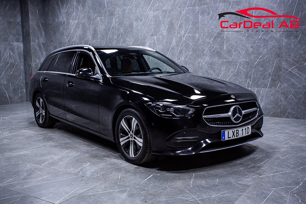 Mercedes-Benz C 220 T d 9G-Tronic Läder Ambient Kamera Drag MOMS