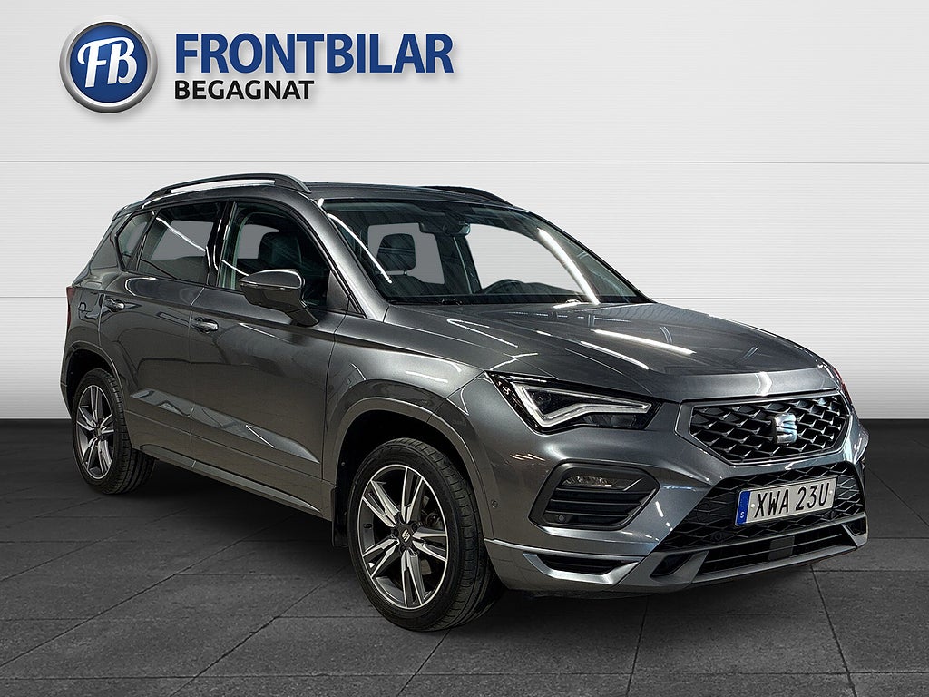 Seat Ateca 1.5 TSI FR/Cockpit/Värmare/P-sensorer/Keyless/Drag/
