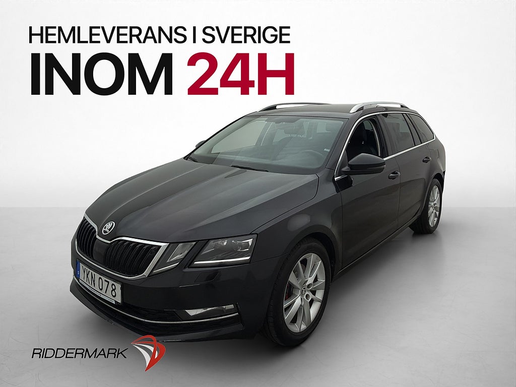 Skoda Octavia TDI 4x4 Style Canton Kamera Värmare Dragkrok