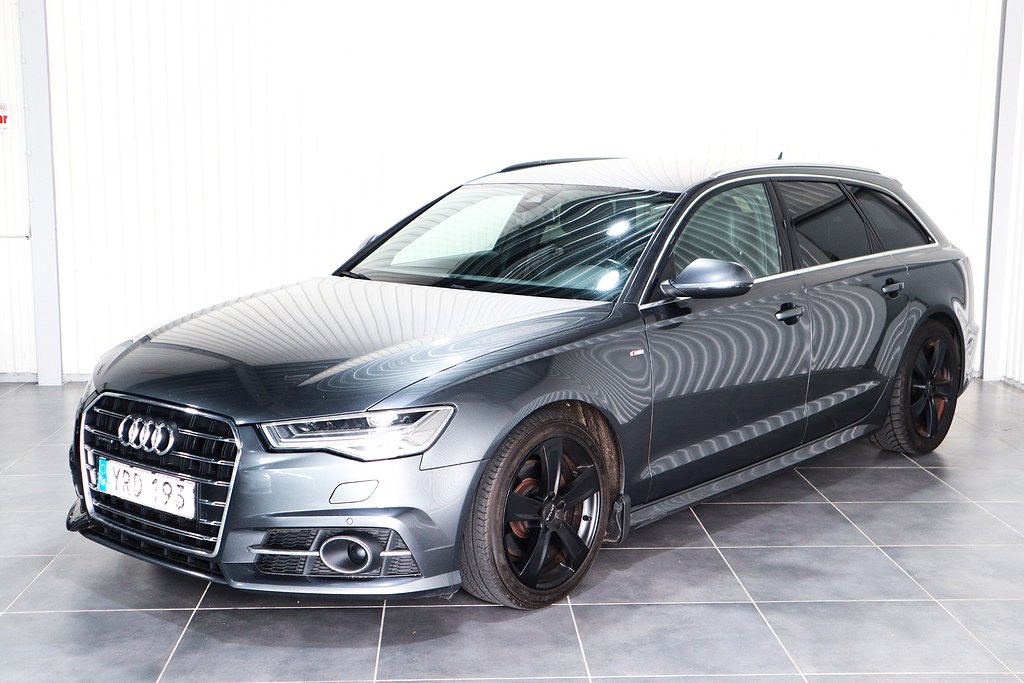 Audi A6 2.0 TDI quattro S Tronic S-line NAVI Ambition 190hk 