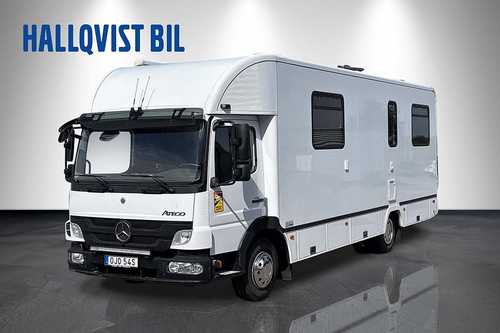 Mercedes-Benz Atego Vattenburen värme, Solcell, Hydrauliska stödben
