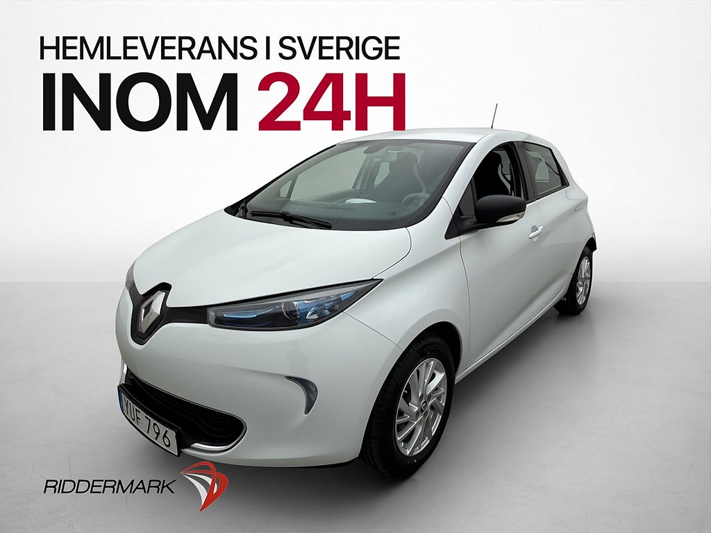 Renault Zoe R90 41 kWh 92hk FRIKÖPT BATTERI Batteritestad