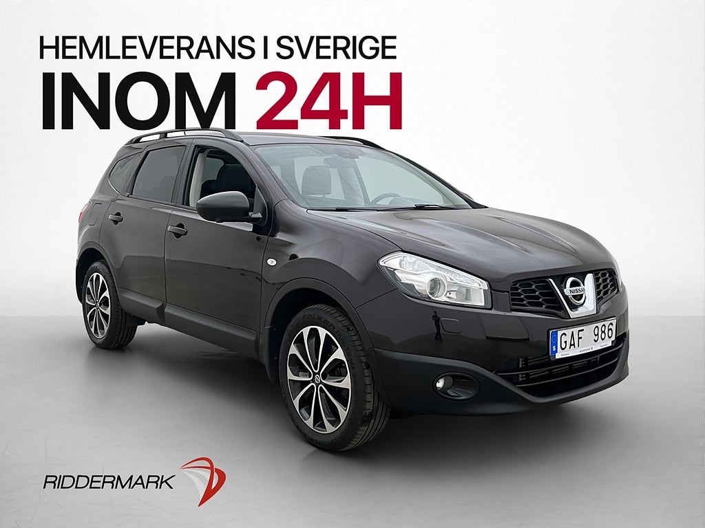 Nissan Qashqai+2 1.6 dCi 7-sits Pano 360° Navi Drag 130hk
