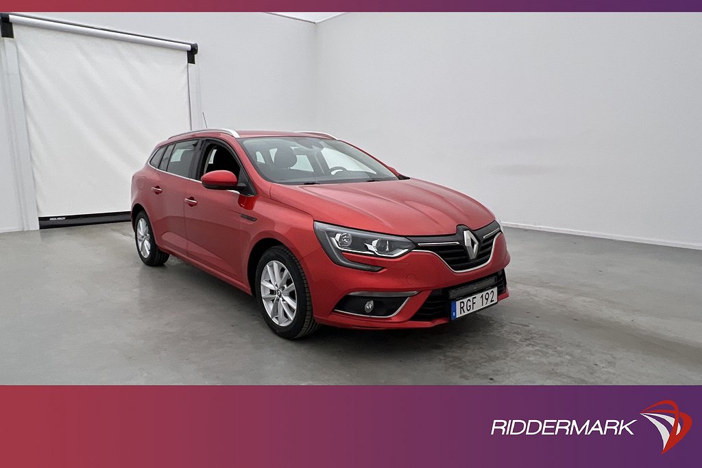 Renault Mégane Sport Tourer TCe 140hk Zen Navi Sensorer Drag