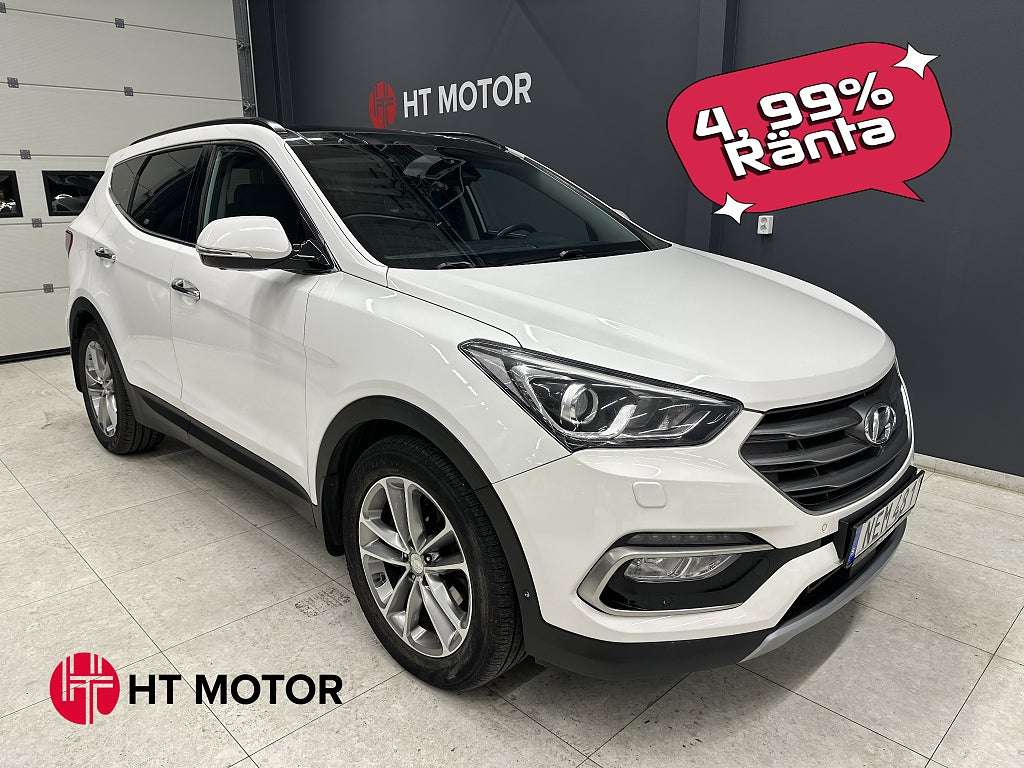 Hyundai Santa Fe 2.2 CRDi 4WD Premium plus/Drag/Pano/Skinn