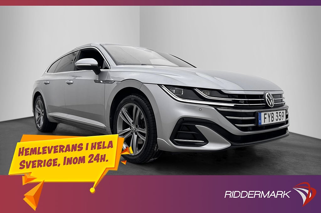 Volkswagen Arteon eHybrid 218hk R Line Cockpit Drag Navi