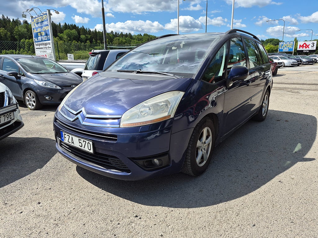 Citroën Grand C4 Picasso 1.6 HDiF EGS Euro 4 Automat Ny besiktigad