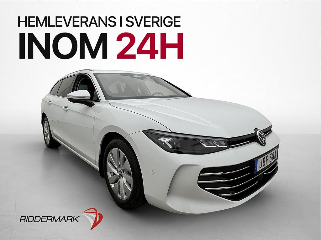Volkswagen Passat Laddhybrid Business Värmare Kamera Drag