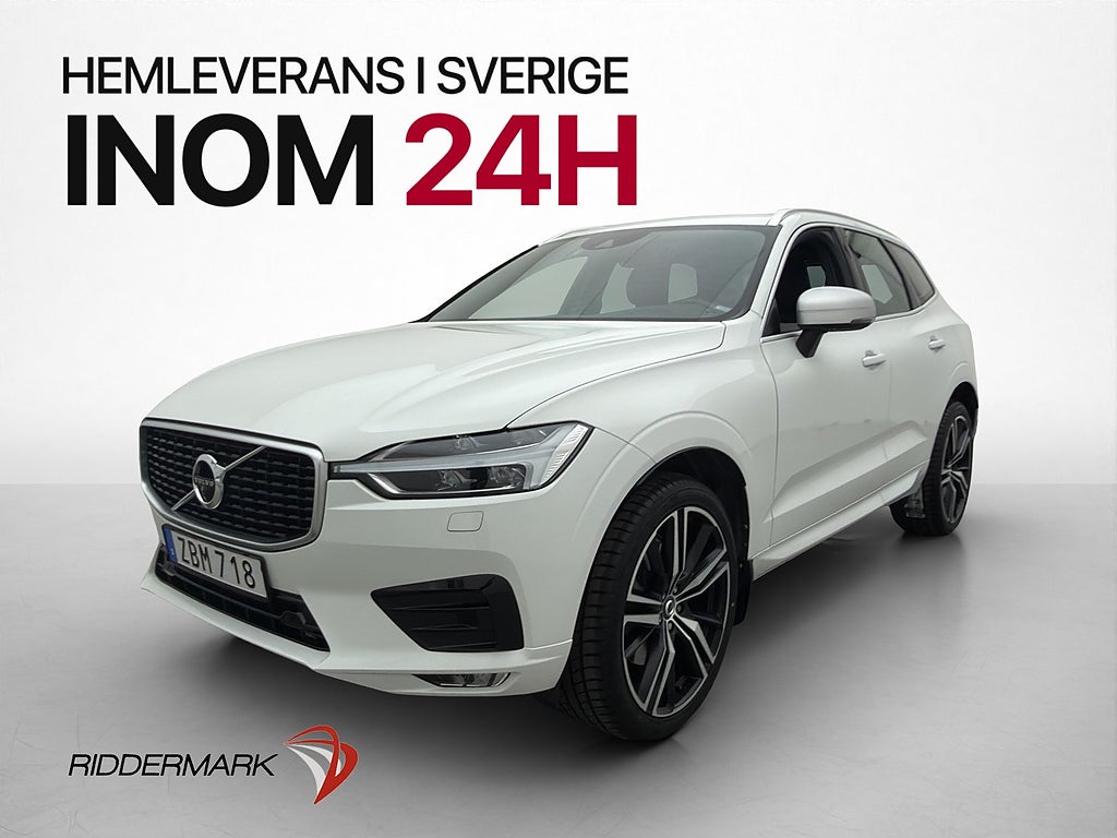 Volvo XC60 T5 250hk R-Design VOC 360° Värmare Navi