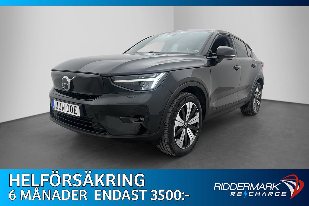 Volvo C40 Recharge Twin motor Ultimate Värmare Pano H/K 360°