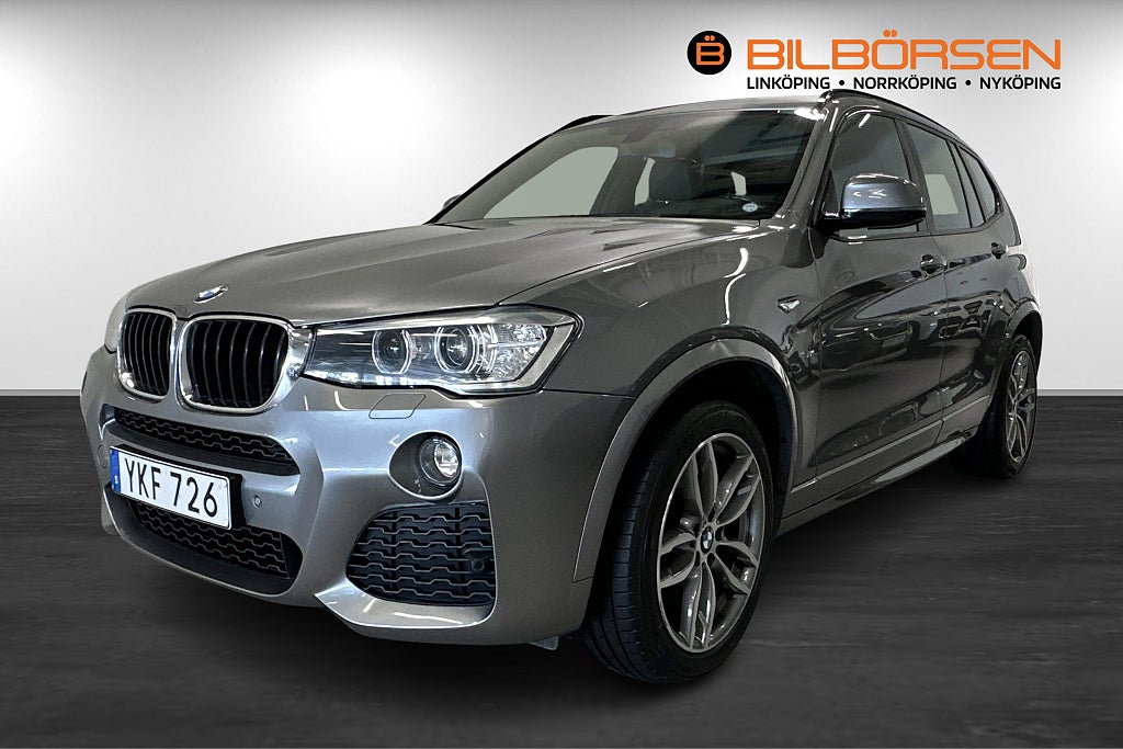 BMW X3 xDrive20d M Sport (Drag, Värmare, Navi, Minne)