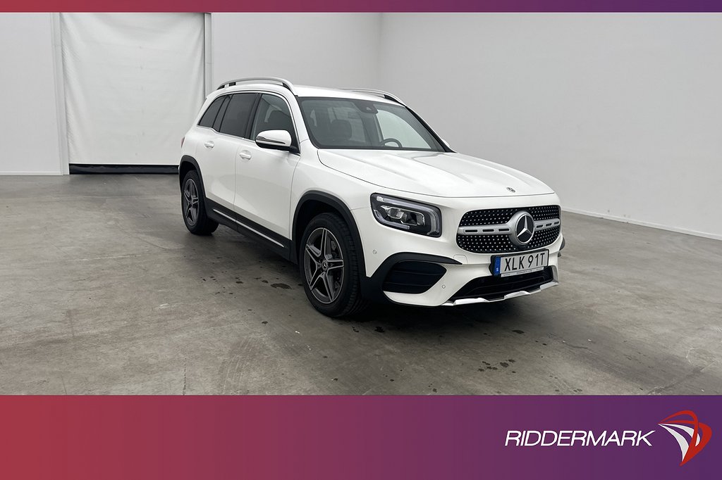 Mercedes-Benz GLB 200 d 4M AMG 7-Sits Halvskinn Wide Kamera