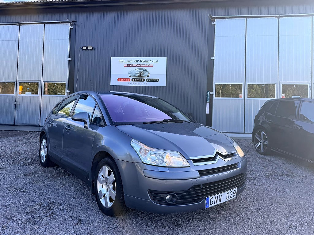 Citroën C4 1.6 HDiF EGS Euro 4 Dragkrok Nybesiktad 
