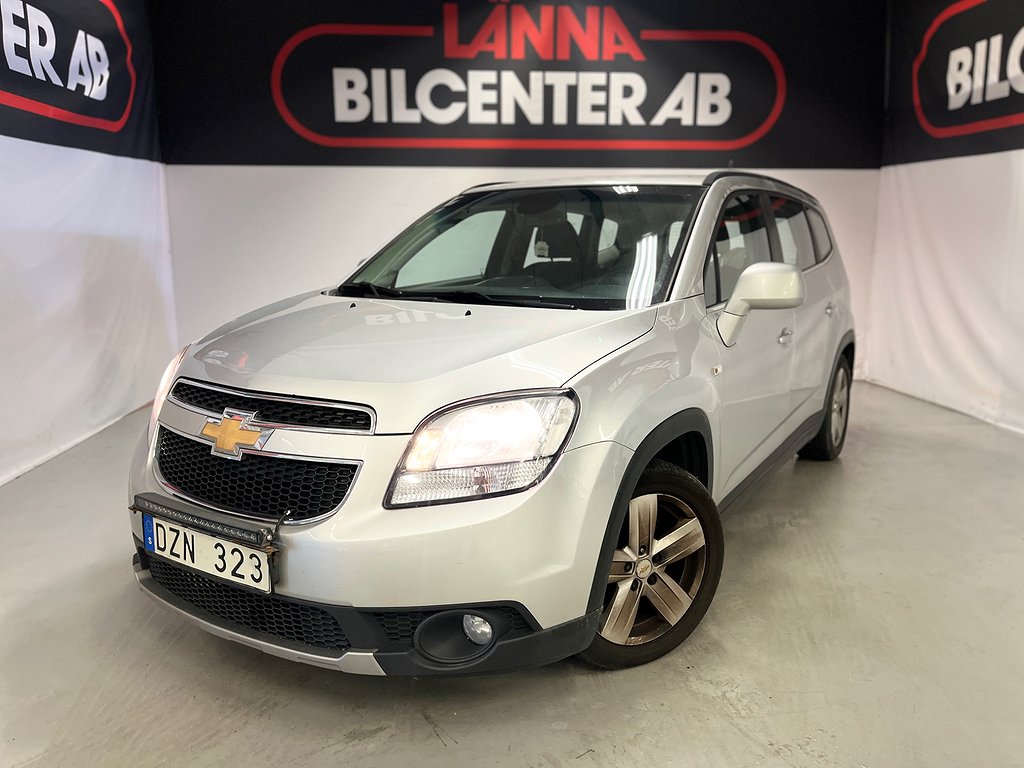 Chevrolet Orlando 1.8 Ny besiktad 7-sits PDC Låg års AUX SoV