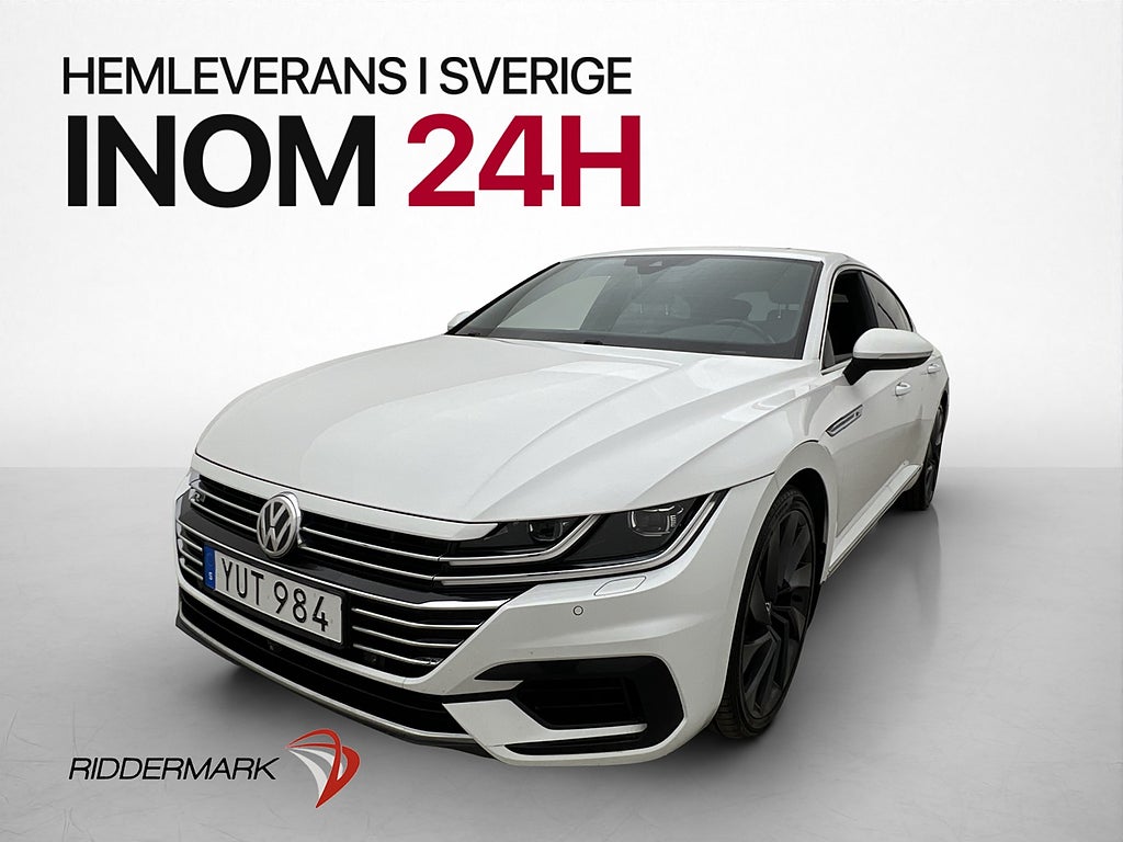 Volkswagen Arteon 4M GTS 240hk R-Line Värm Cockpit 360 Drag