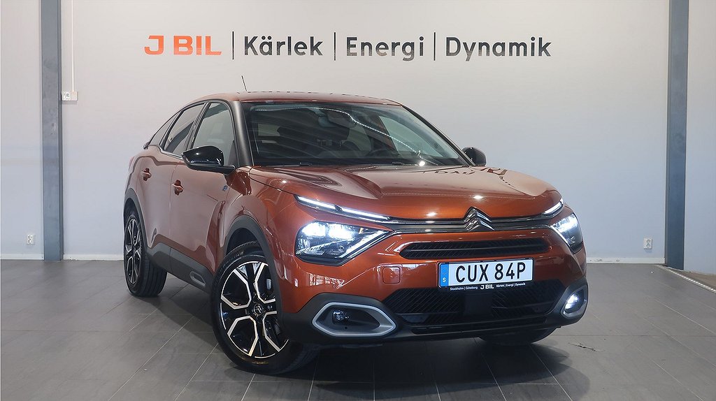 Citroën e-C4 Shine 50 kWh 136hk - Carplay, Värmare