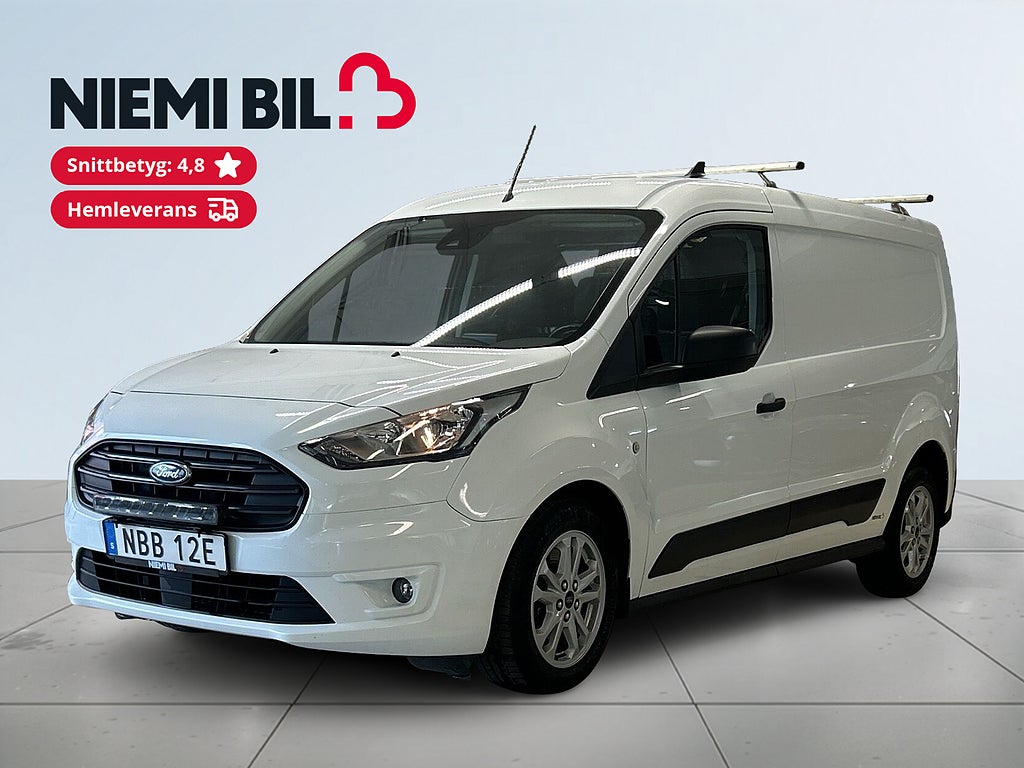 Ford transit Connect 230 1.5 EcoBlue Lång Aut MOMS Drag Bkamera S&V