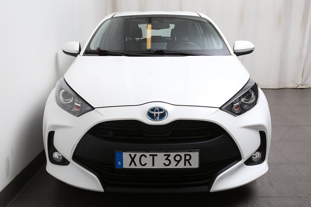 Toyota Yaris 1,5 VVT-i Hybrid Active Aut 5D Motorv Leasbar 2021