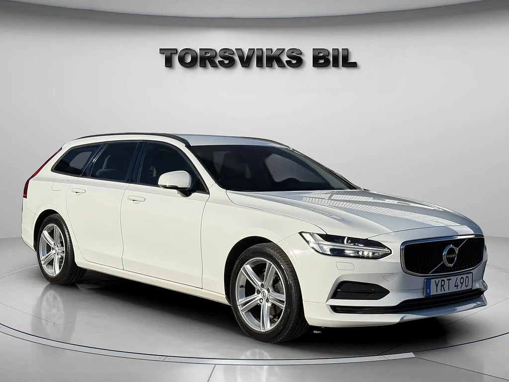 Volvo V90 D3 Kinetic Skinn Gps Drag Ny besiktigad 2 Ägare - miniatyr 8