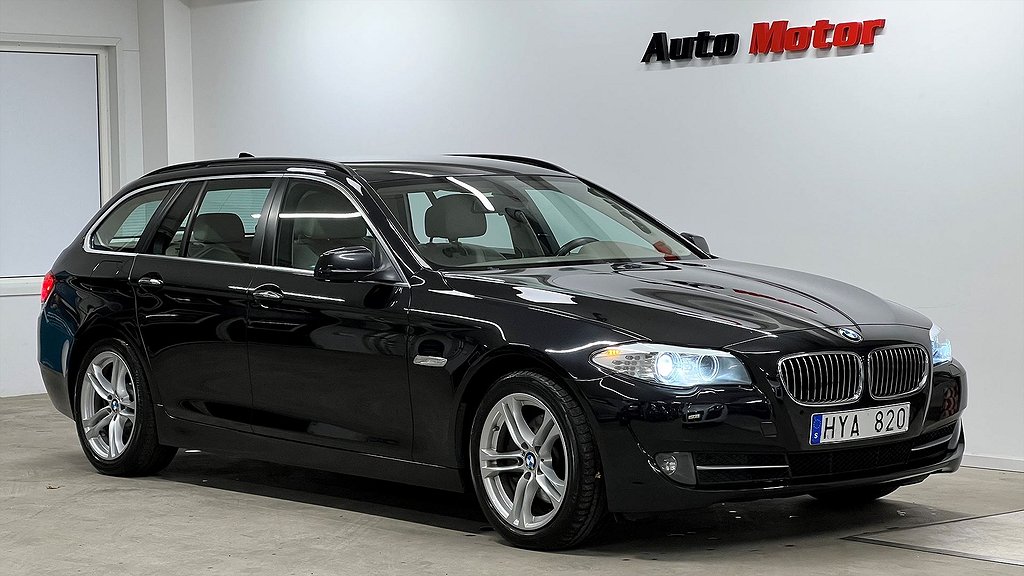 BMW 520 d Touring 184hk M-ratt/M-fälgar/Drag/HIFI