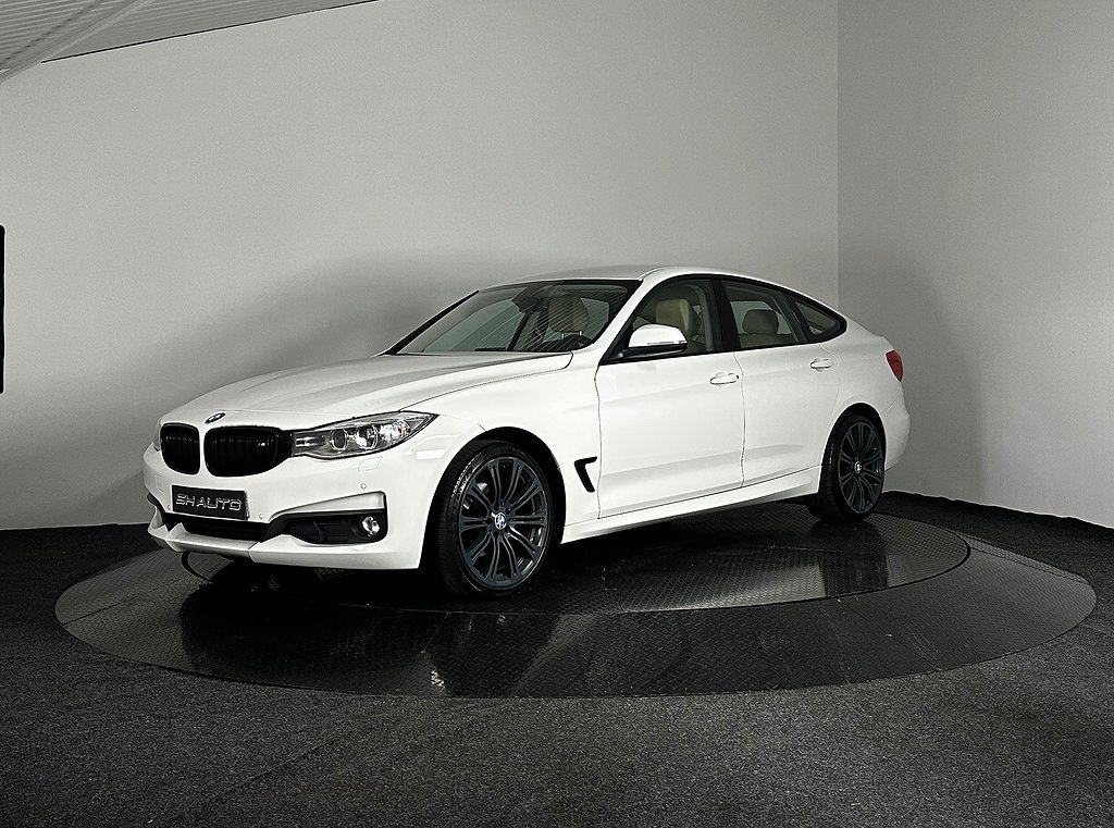 BMW 320 d Gran Turismo Steptronic|Ny besiktad|Navi|