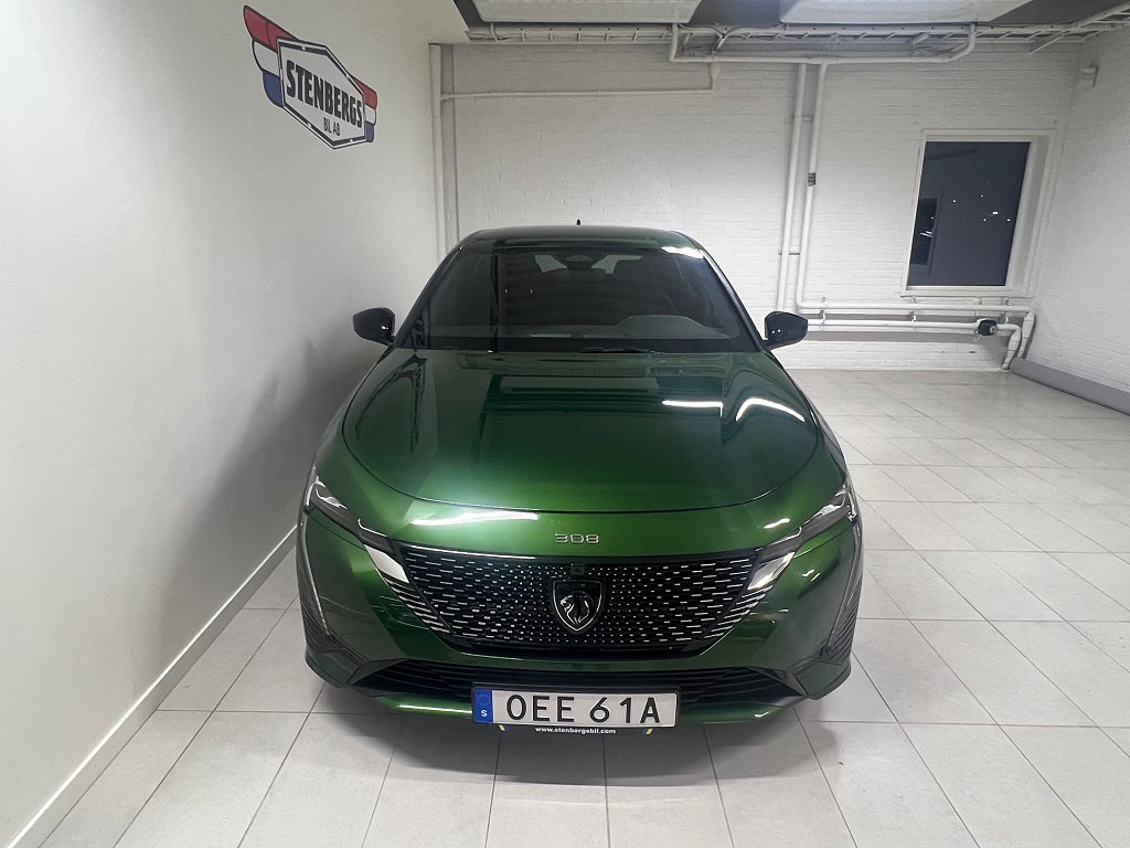 Peugeot 308 1.2 PT 130 EAT Euro 6 Sov Hjul Presentkort ICA 5000kr thumbnail