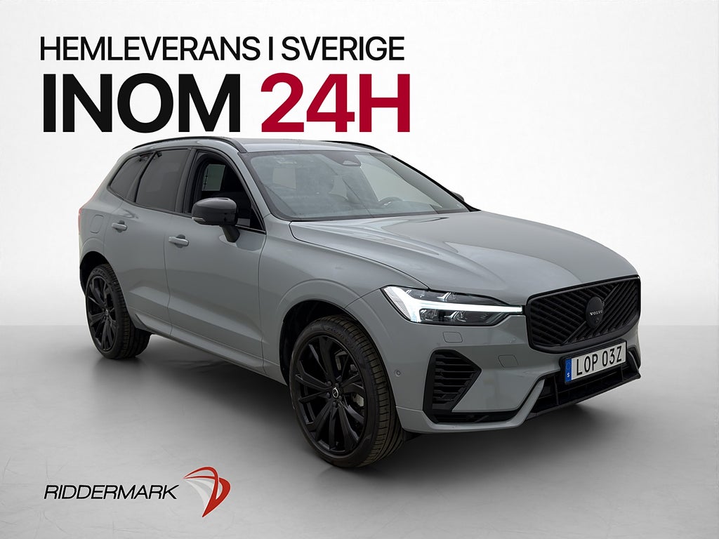 Volvo XC60 T6 350hk AWD Plus Black Nordic MOMS H/K Värm Drag