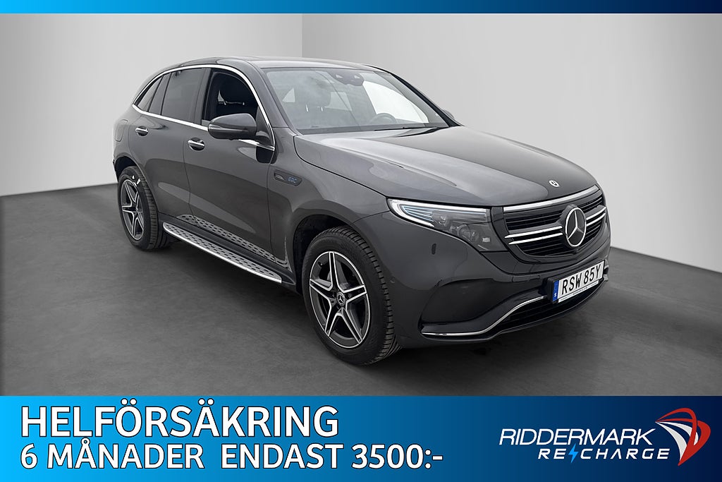 Mercedes-Benz EQC 400 4M AMG Värmare 360° Burm HUD T-Lucka