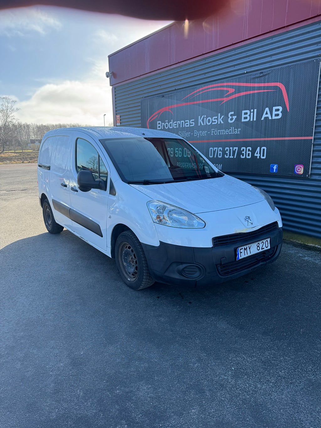 Peugeot Partner Skåpbil 1.6 HDi EGS Euro 5 Nyservad/Ny kamrem
