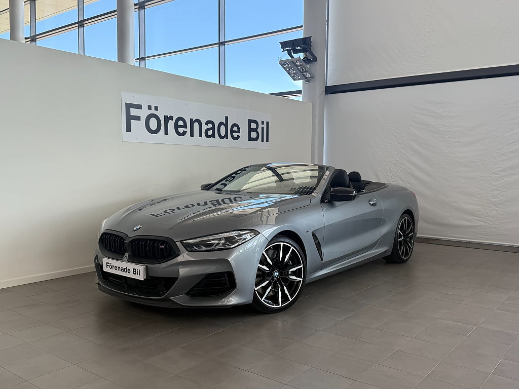 BMW M850i Convertible 4,95 ränta M Performance H/K Adpt Farth. 